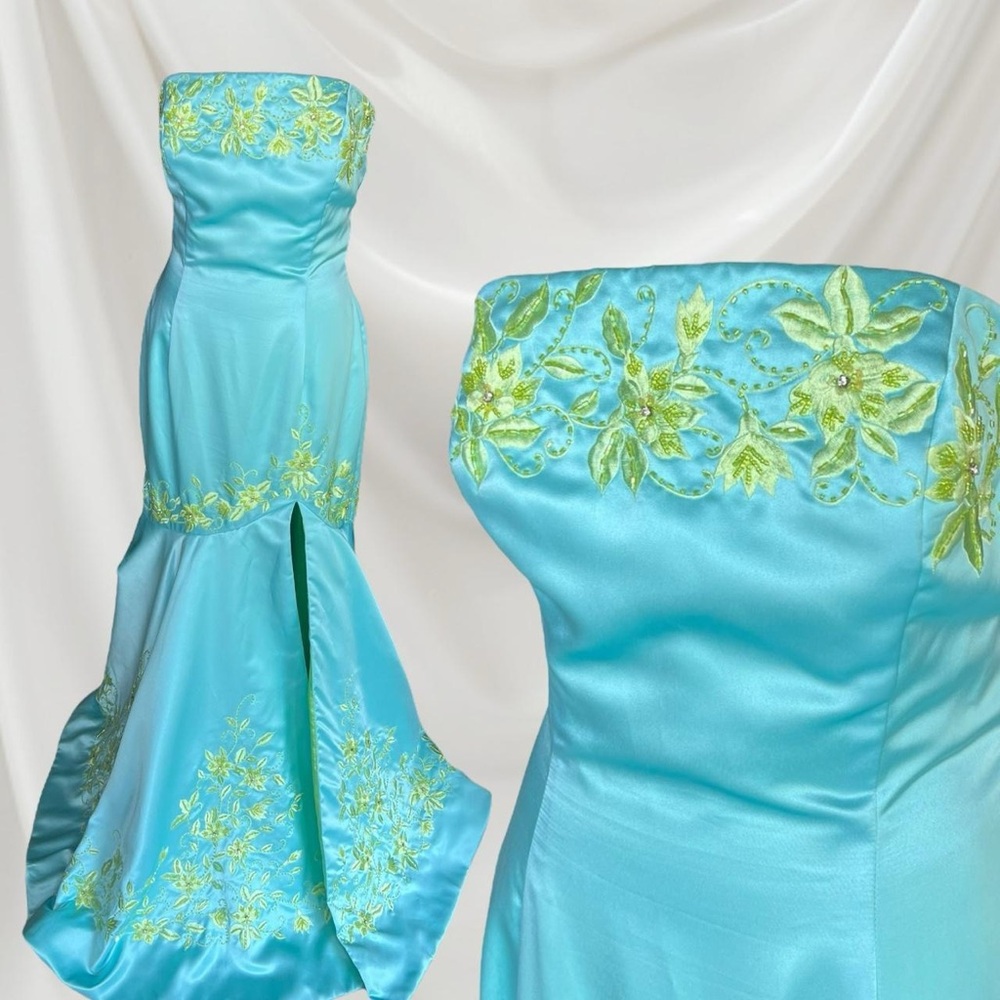 JOVANI | Blue Prom Dress